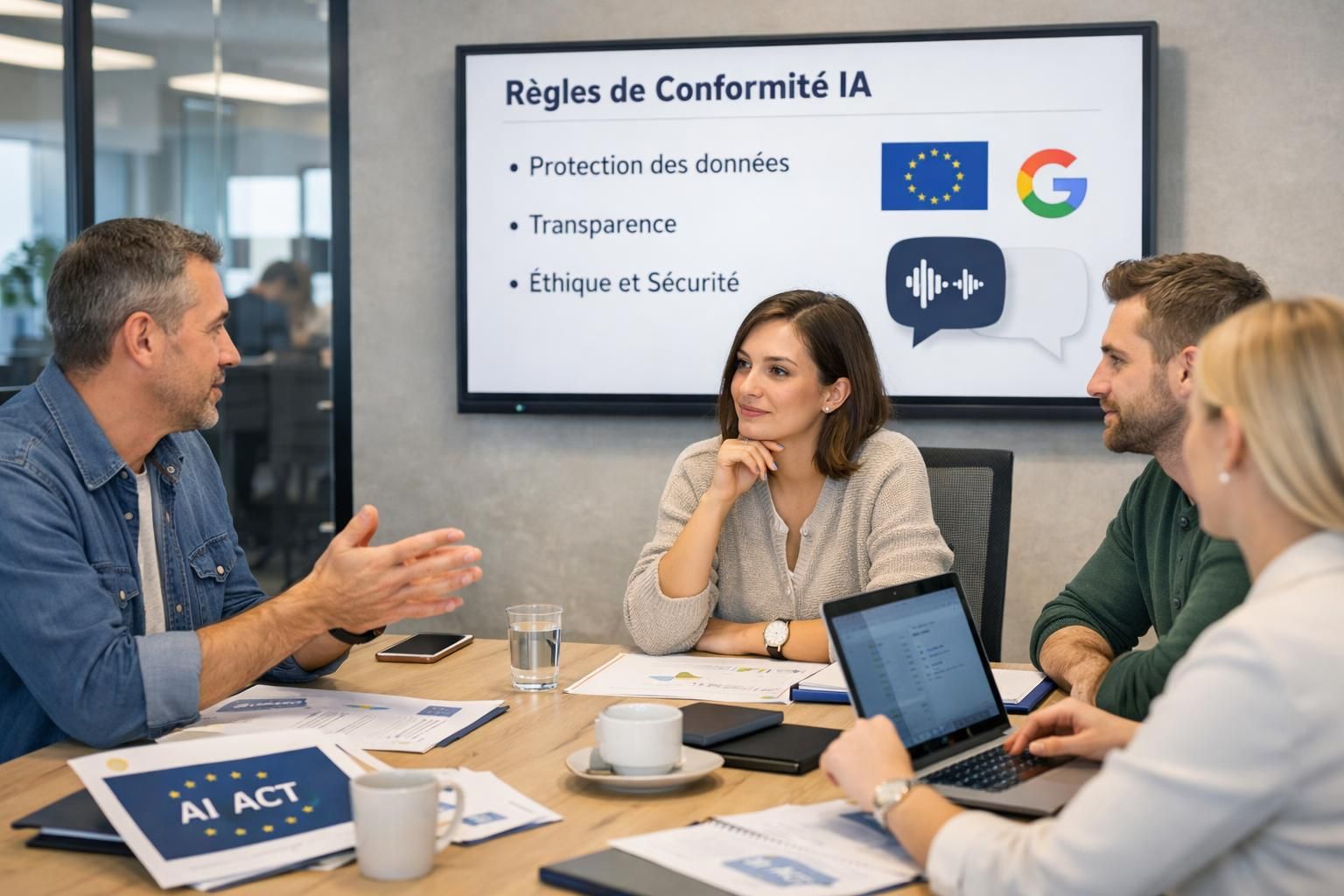 découvrez comment google et d'autres géants technologiques adaptent les règles de l'intelligence artificielle dans les technologies grand public pour 2026, assurant innovation et sécurité.