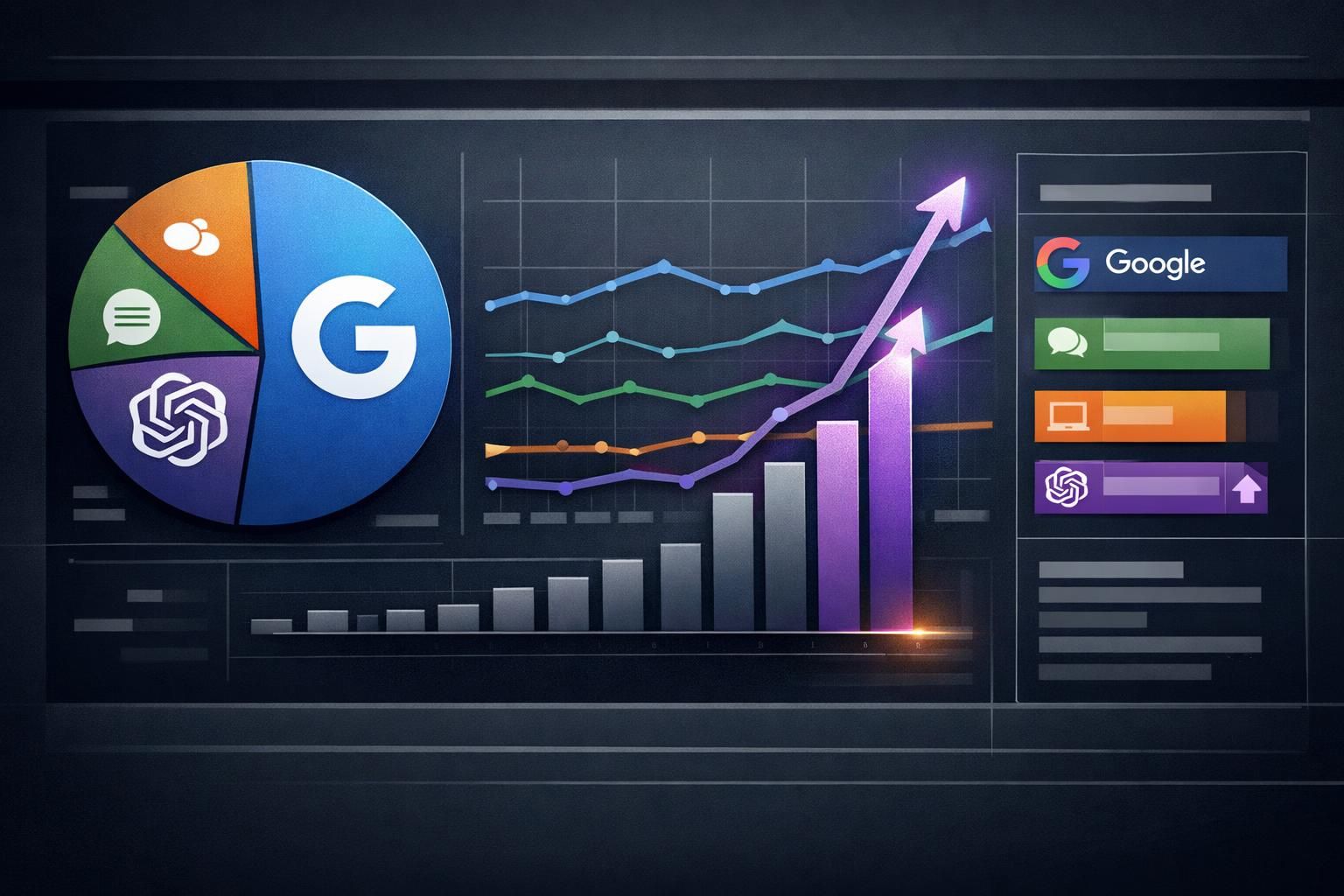 selon les données de janvier, chatgpt génère davantage de referrals vers les sites éditeurs, mais sa part reste marginale comparée à google.
