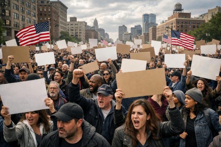 des milliers de manifestants aux états-unis protestent contre les politiques d’immigration de donald trump, exprimant leur opposition lors de rassemblements massifs.
