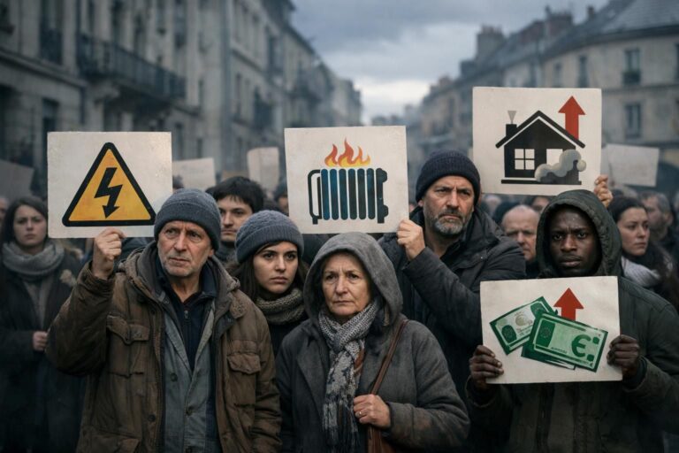 analyse des conséquences sociales de la hausse des prix de l'énergie et des services dans divers pays européens, mettant en lumière les impacts sur les ménages et les politiques publiques.