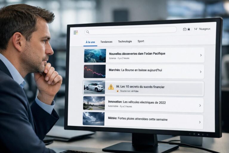 google modifie discover pour réduire la visibilité des contenus synthétiques non sourcés, améliorant ainsi la fiabilité des informations proposées aux utilisateurs.