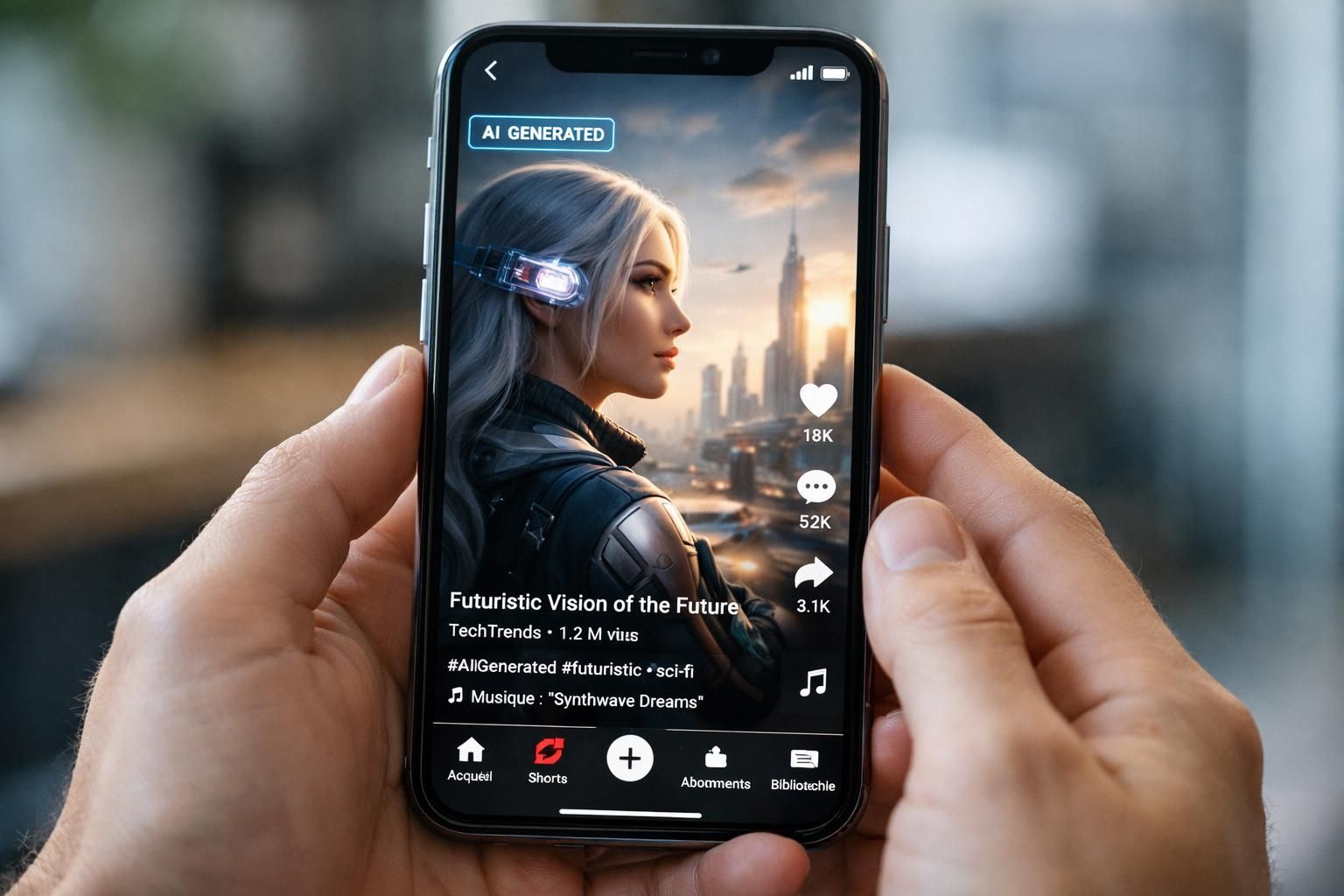 google annonce l'intégration d'un marquage visible pour les contenus générés par ia dans youtube shorts, améliorant la transparence et l'expérience utilisateur.