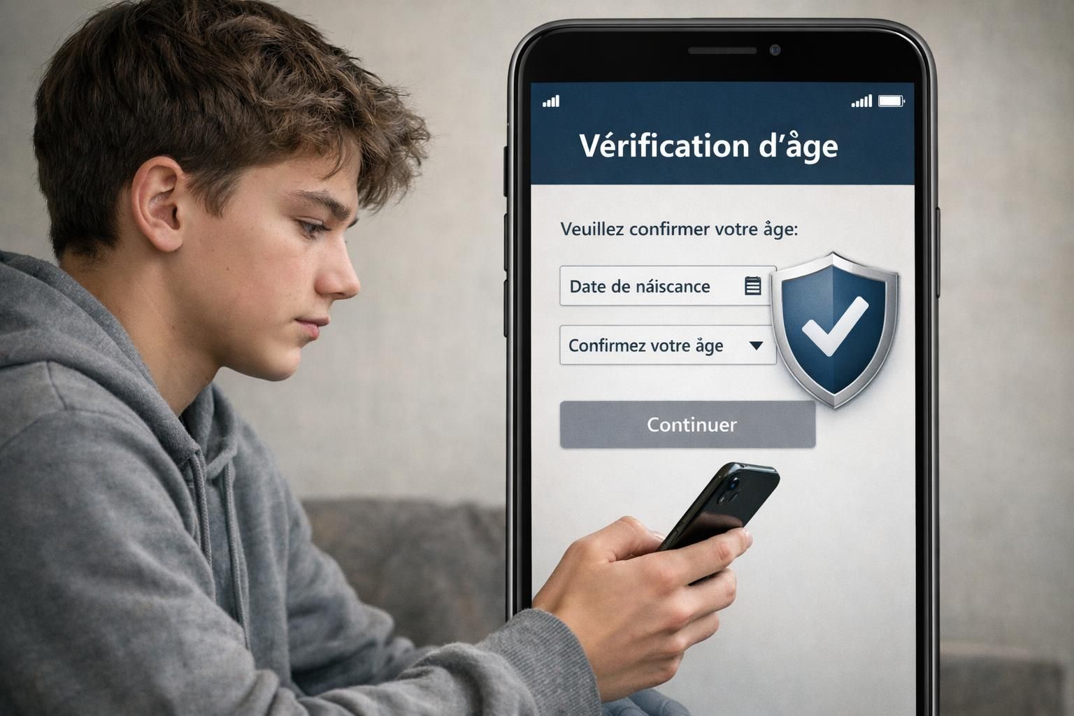 l'assemblée nationale française adopte en première lecture une loi visant à interdire l'accès aux réseaux sociaux aux moins de 15 ans afin de protéger les jeunes utilisateurs.