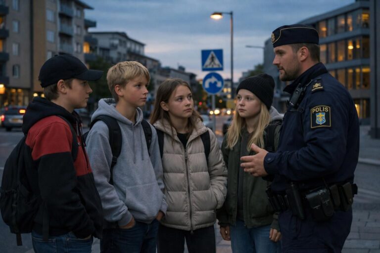 la suède réduit l’âge de la responsabilité pénale à 13 ans dans le cadre d’un projet pilote gouvernemental visant à réformer la justice des mineurs.