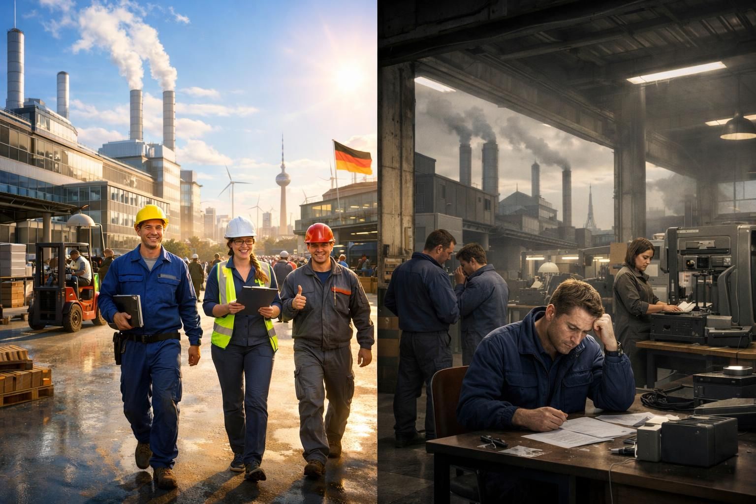 analyse des indicateurs pmi européens révélant une reprise économique en allemagne tandis que la france fait face à une fragilité persistante.