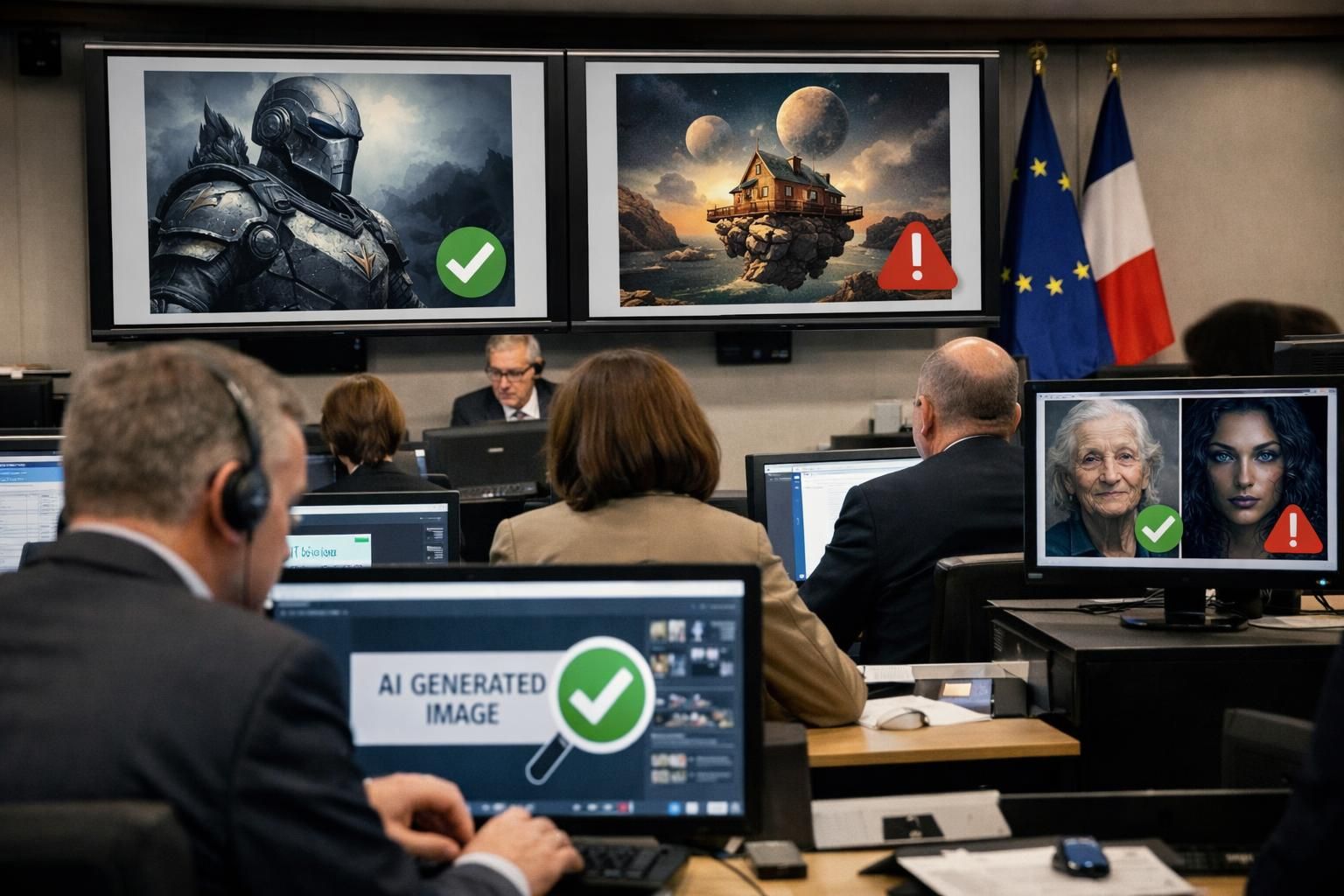 les instances européennes exhortent les plateformes numériques à intensifier leurs efforts pour combattre la diffusion d'images falsifiées générées par l'intelligence artificielle.