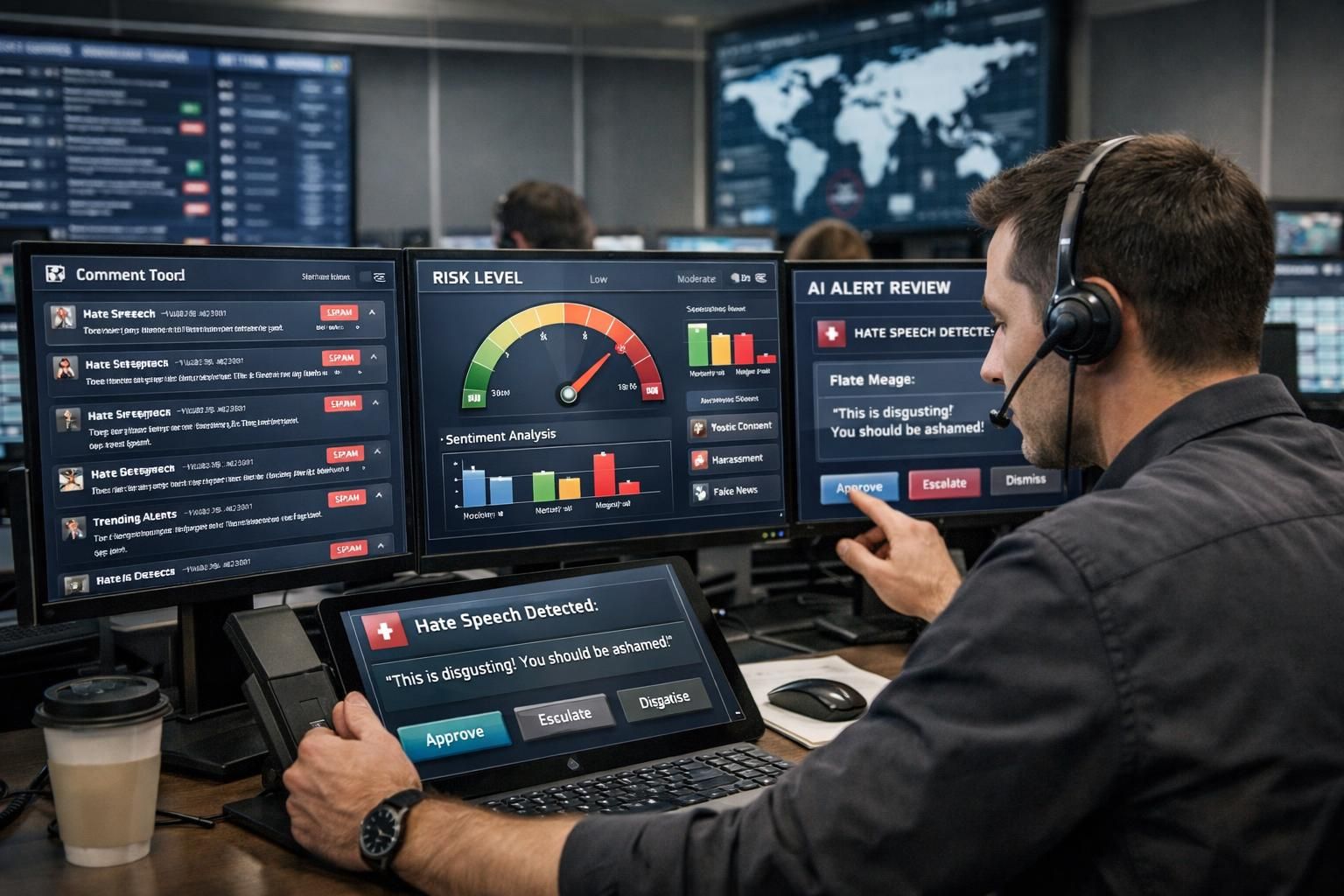 découvrez comment les plateformes sociales intègrent l'intelligence artificielle pour améliorer la modération en temps réel, garantissant ainsi des échanges plus sûrs et une meilleure expérience utilisateur.