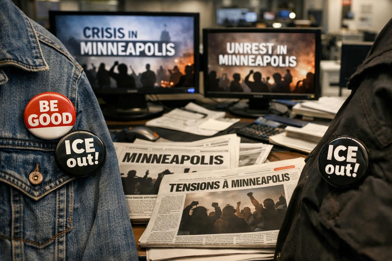 manifestations et débordements à minneapolis suite à la mort d'une femme abattue par un agent de l'ice en janvier 2026, suscitant une vive émotion et des tensions dans la communauté.