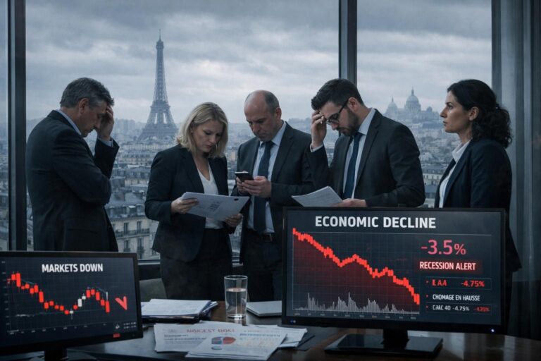 le pmi flash de janvier 2026 indique une contraction inattendue de l’activité économique en france, signalant des défis majeurs pour la croissance nationale.