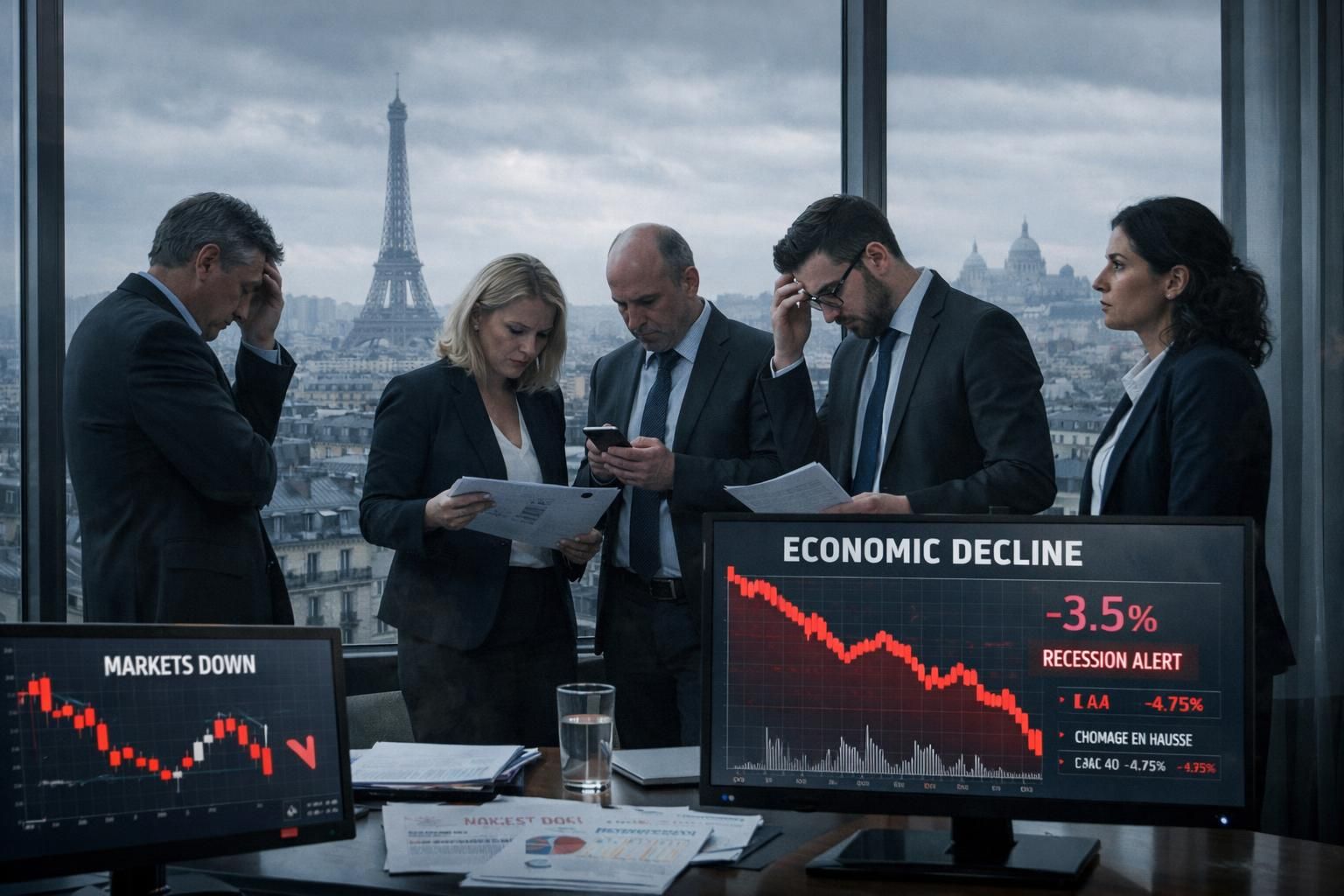 le pmi flash de janvier 2026 indique une contraction inattendue de l’activité économique en france, signalant des défis majeurs pour la croissance nationale.