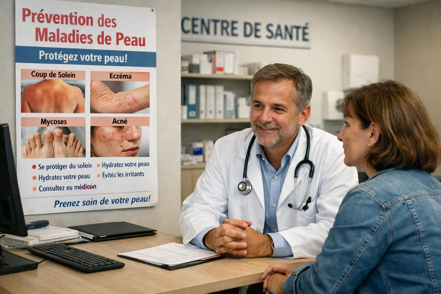 selon le ministère, aucune apparition de foyers dermatologiques en france, témoignant d'une situation stable en santé publique.