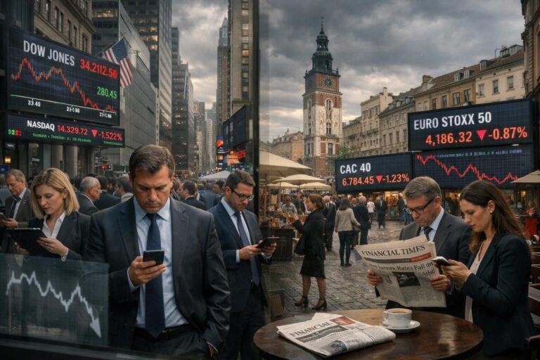 wall street et les marchés européens restent prudents en raison de l'incertitude géopolitique et des fluctuations des taux d'intérêt, impactant les décisions des investisseurs.