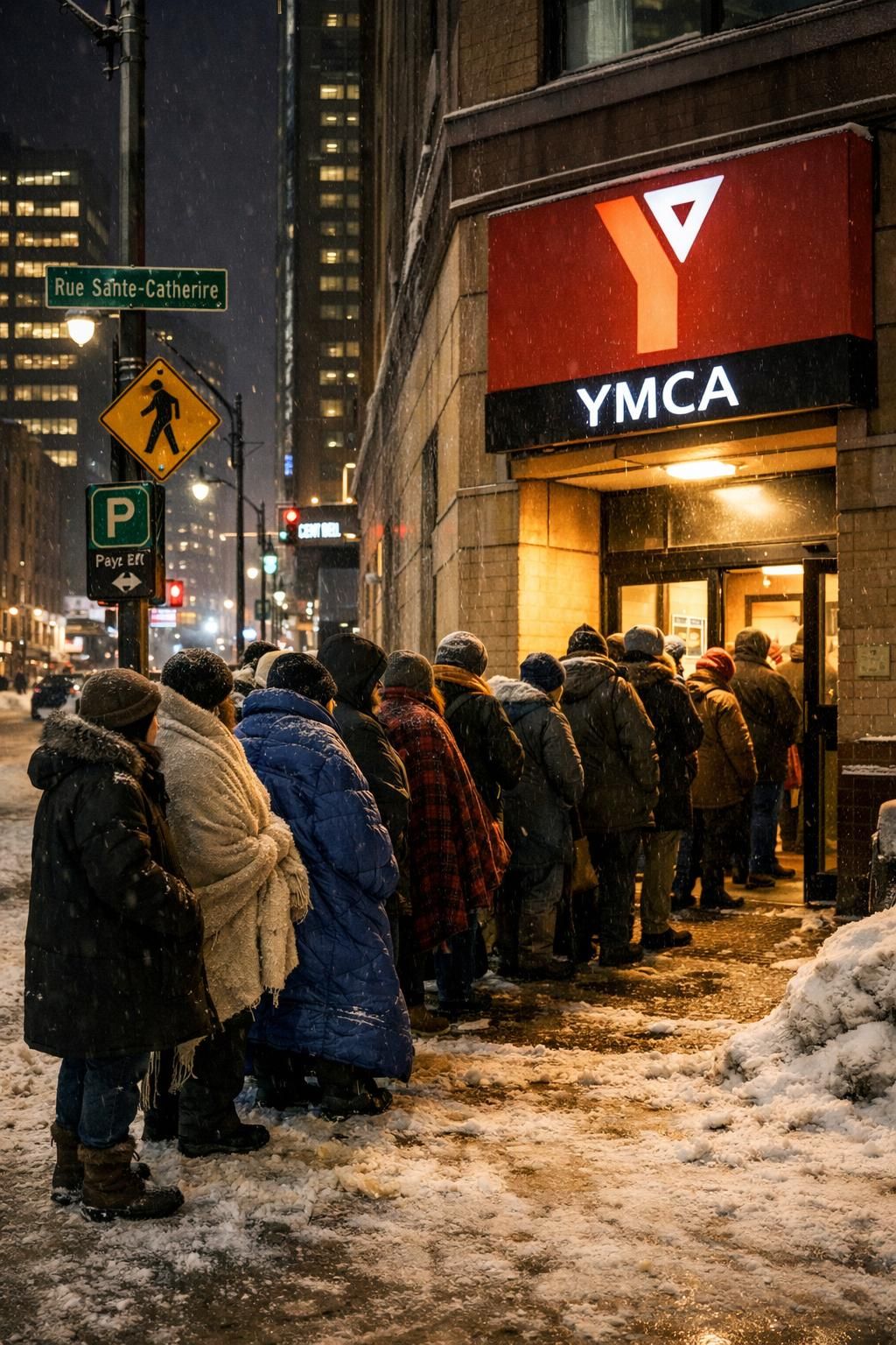 découvrez comment le centre d’hébergement du ymca à montréal fait face à une surpopulation durant la vague de froid extrême, offrant un refuge essentiel aux sans-abri.