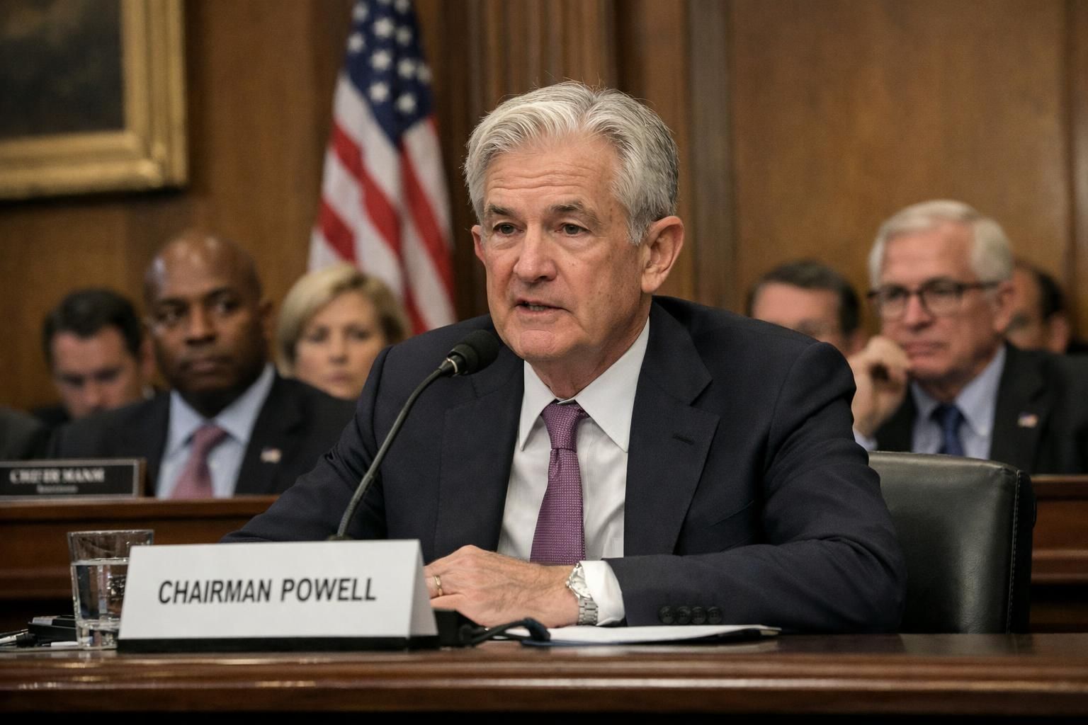 jerome powell déclare que la réserve fédérale attend des preuves supplémentaires avant de considérer une réduction des taux d'intérêt, signalant une approche prudente face à l'économie.