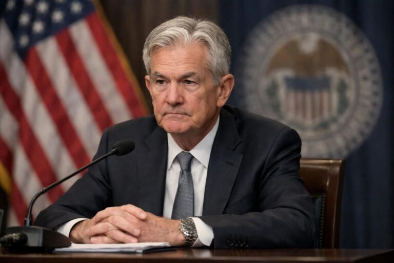 jerome powell déclare que la fed attendra des preuves supplémentaires avant de considérer une réduction des taux d'intérêt, soulignant une approche prudente face à la politique monétaire.