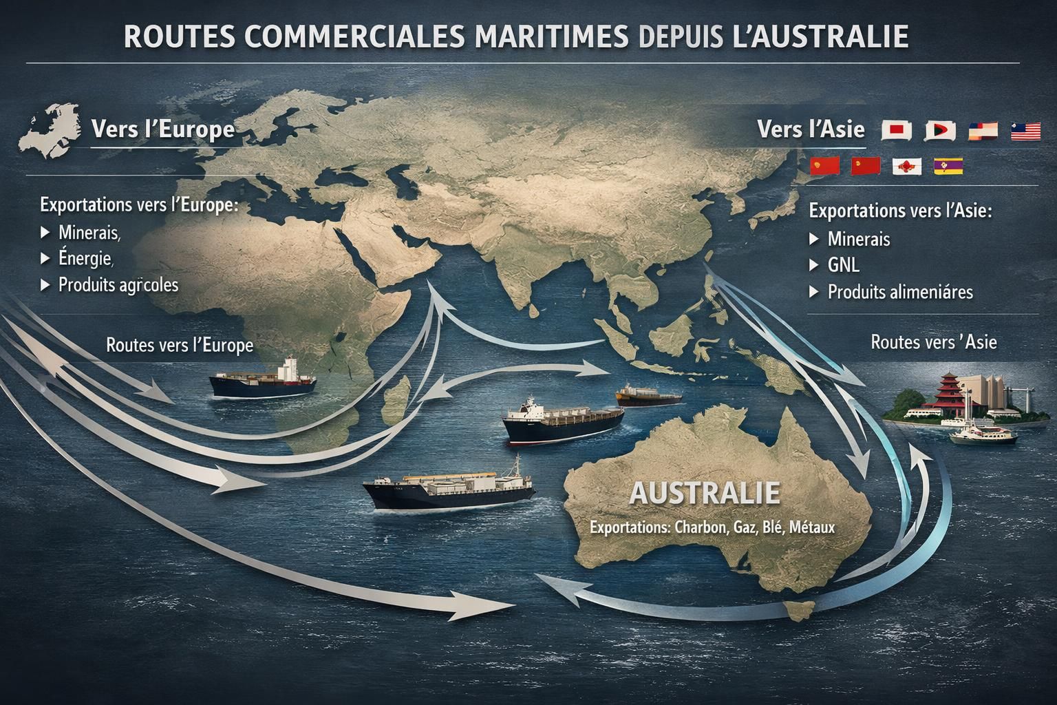 découvrez comment l’australie adapte sa politique économique en réponse au ralentissement de la demande en provenance de chine, un enjeu clé pour sa croissance future.