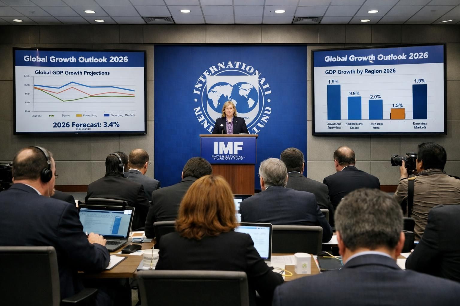 le fmi revoit à la hausse ses prévisions de croissance mondiale pour 2026 dans sa mise à jour de mars, indiquant une amélioration économique modérée à venir.
