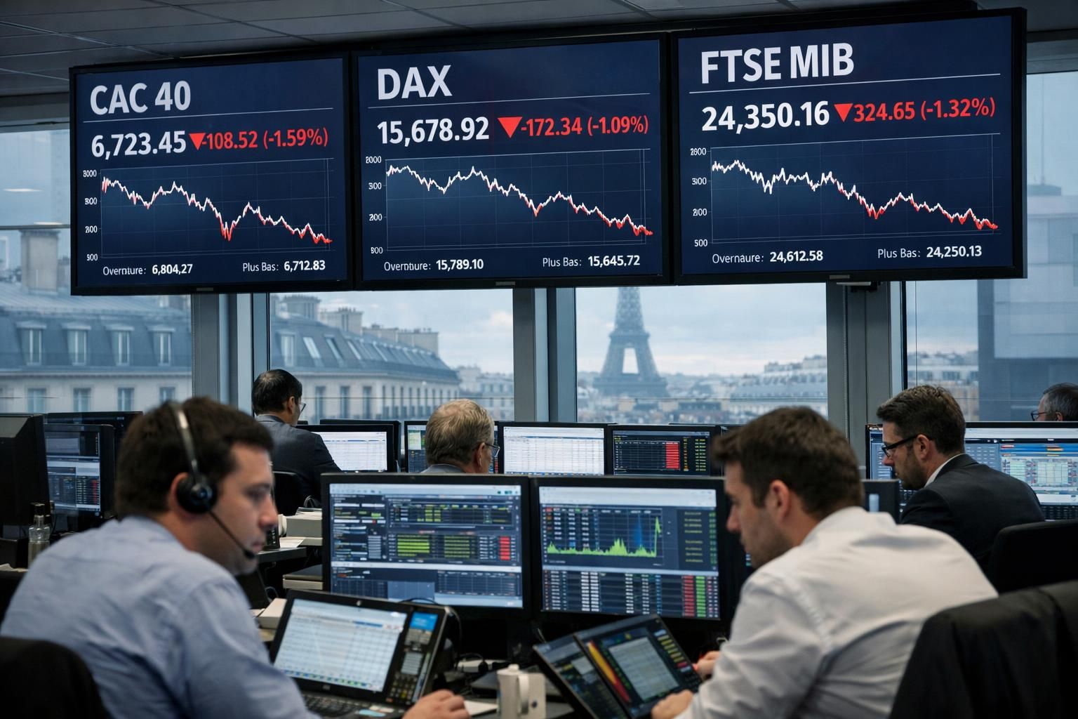 les marchés européens enregistrent une progression encourageante suite aux signaux de stabilisation émis par la banque centrale européenne, renforçant la confiance des investisseurs.