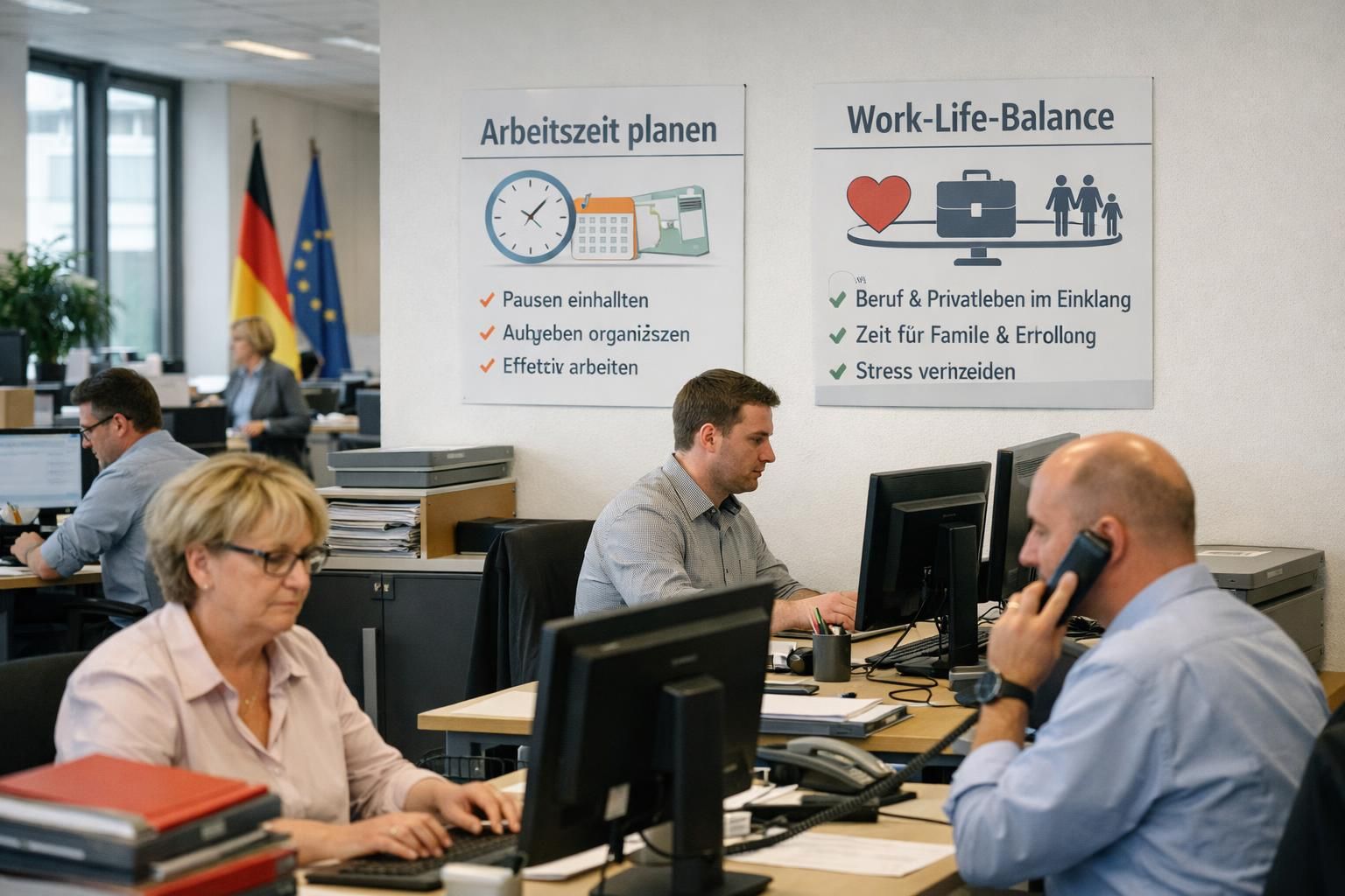en allemagne, un débat national s'engage sur l'instauration de la semaine de quatre jours dans le secteur public, explorant les impacts sur la productivité et la qualité de vie des employés.