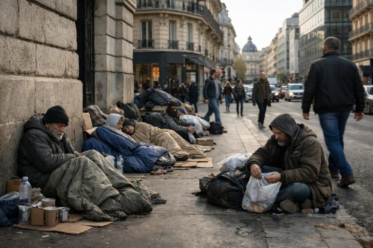 en france, plusieurs grandes villes voient une augmentation du nombre de sans-abri, alerte les associations engagées dans la lutte contre l'exclusion.
