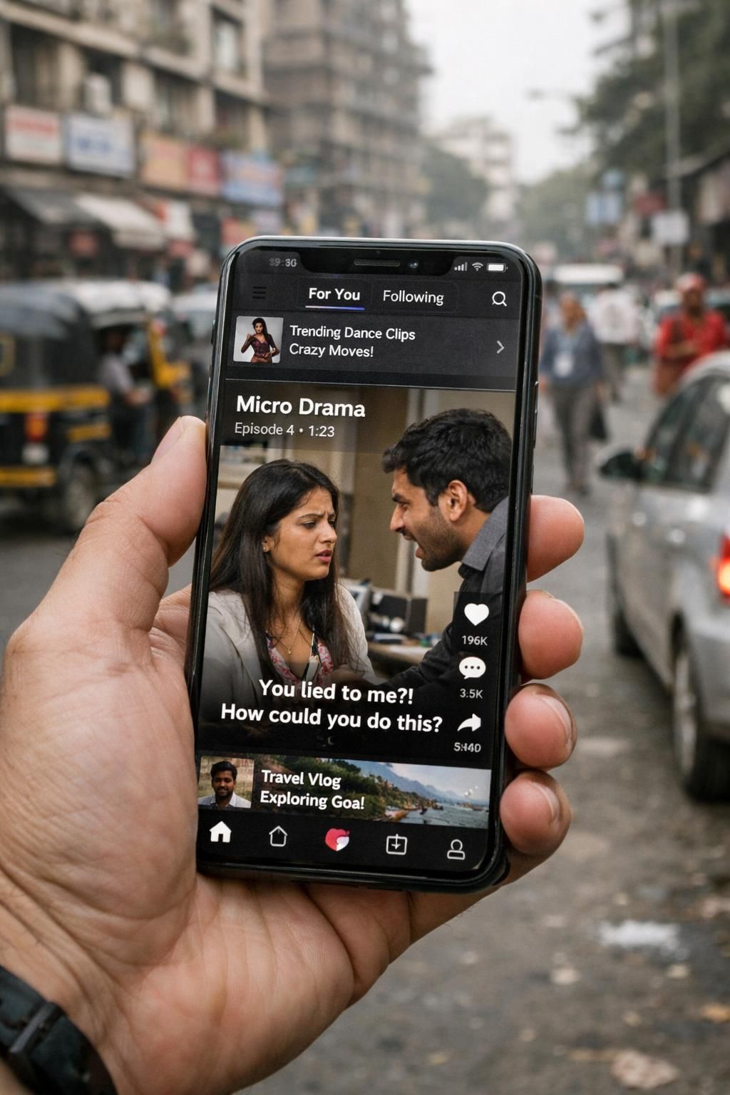 en inde, meta révèle que les flux sociaux sont désormais la principale source pour découvrir les micro dramas, révolutionnant ainsi la consommation de contenus courts et engageants.