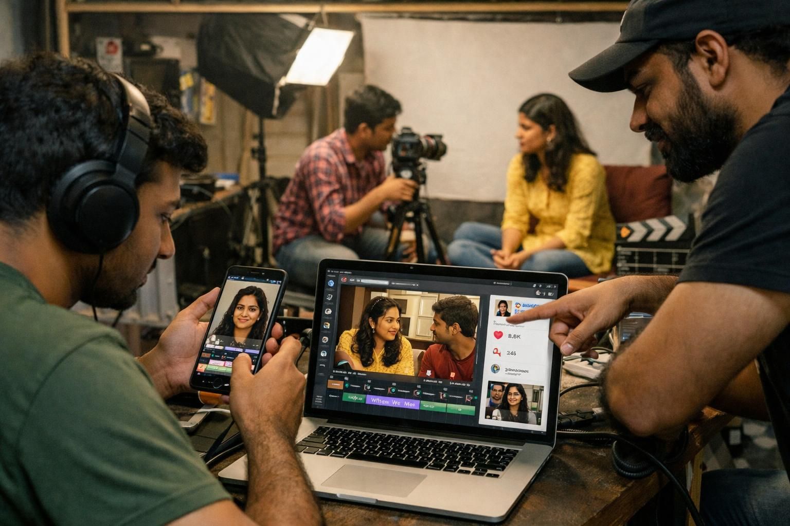 en inde, meta révèle que les flux sociaux sont désormais la principale source de découverte des micro dramas, transformant la manière dont le public accède à ce format de contenu.