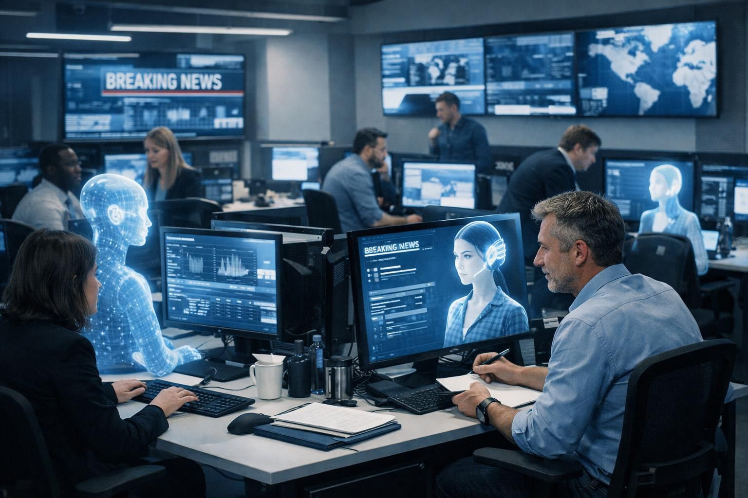 découvrez comment le reuters institute analyse l'impact de l'intelligence artificielle sur les rédactions et la vérification de l'information lors d'une conférence dédiée.