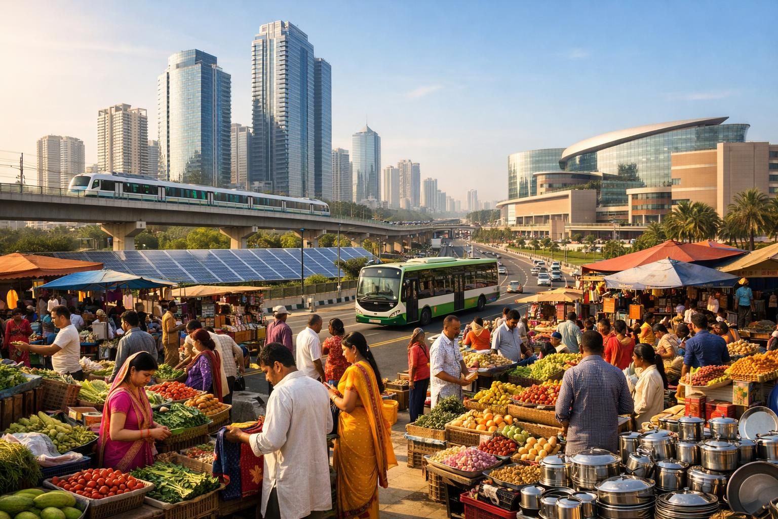 découvrez comment l'économie indienne affiche une croissance robuste grâce à une demande intérieure soutenue, renforçant sa position sur la scène mondiale.