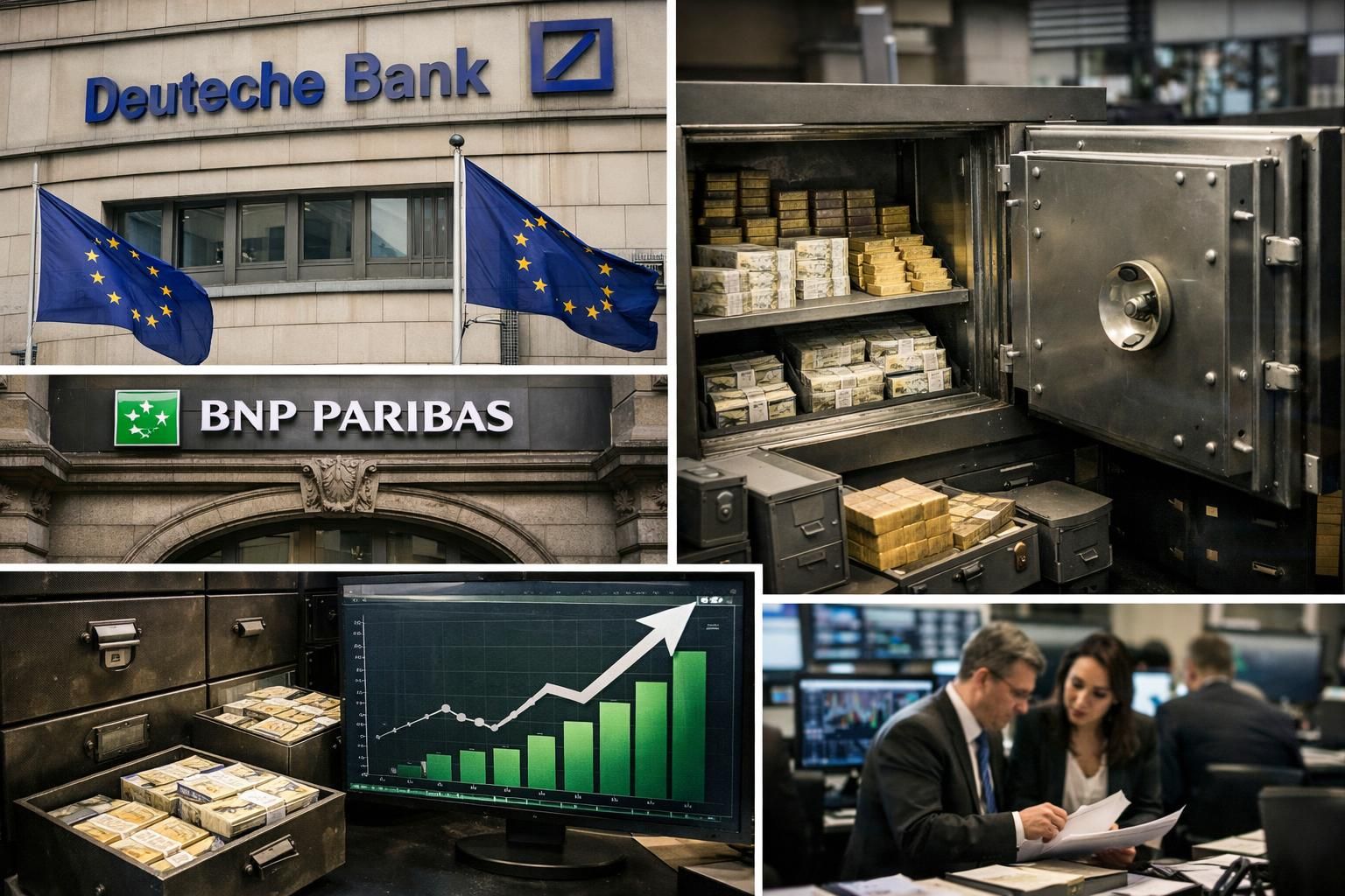 les banques européennes augmentent leurs réserves pour se protéger contre les incertitudes et risques liés à la conjoncture macroéconomique.