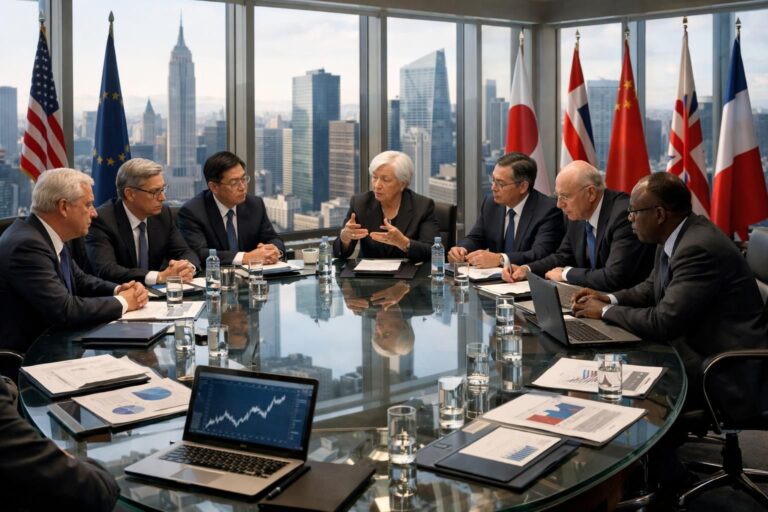 découvrez comment les grandes banques centrales collaborent étroitement pour gérer les risques économiques mondiaux et assurer la stabilité financière internationale.