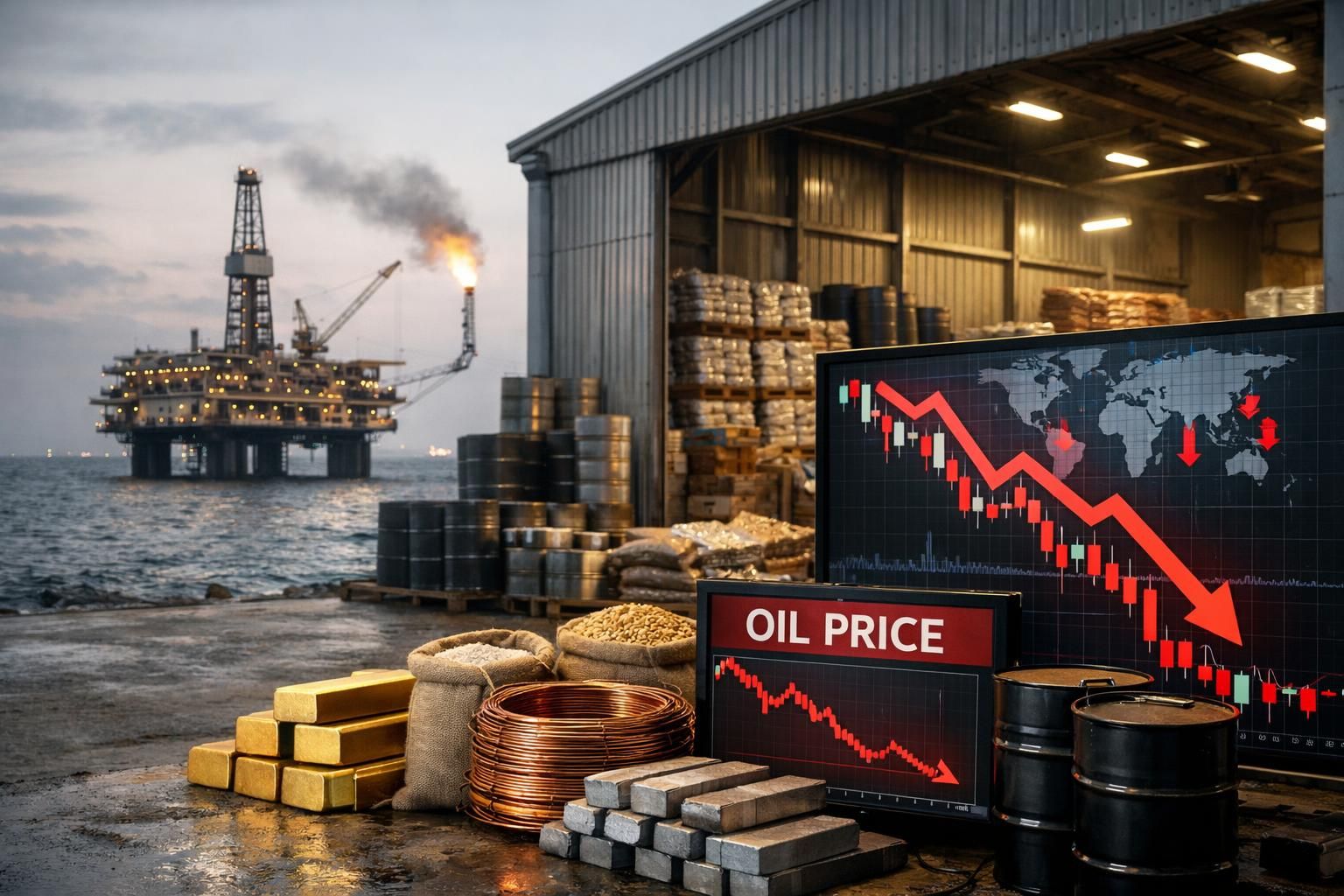 découvrez comment le ralentissement économique impacte la baisse des prix des matières premières industrielles, avec une analyse détaillée des tendances actuelles du marché.