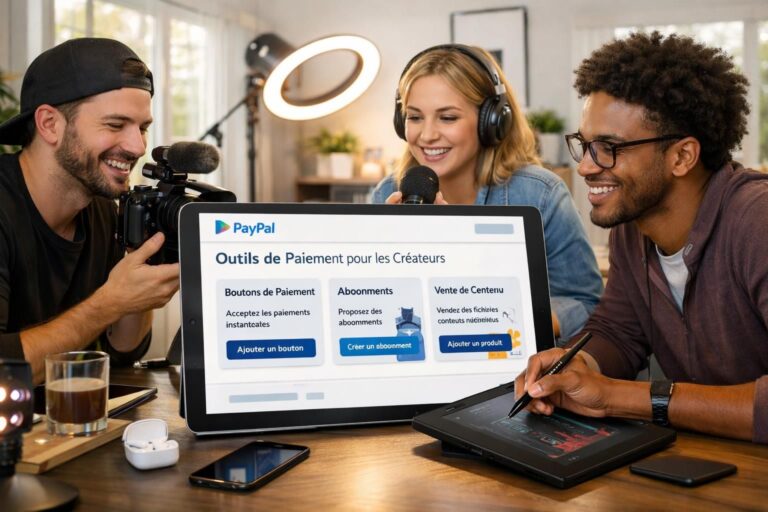 découvrez les nouvelles fonctionnalités des outils de paiement paypal conçues pour faciliter la monétisation des créateurs de contenu.