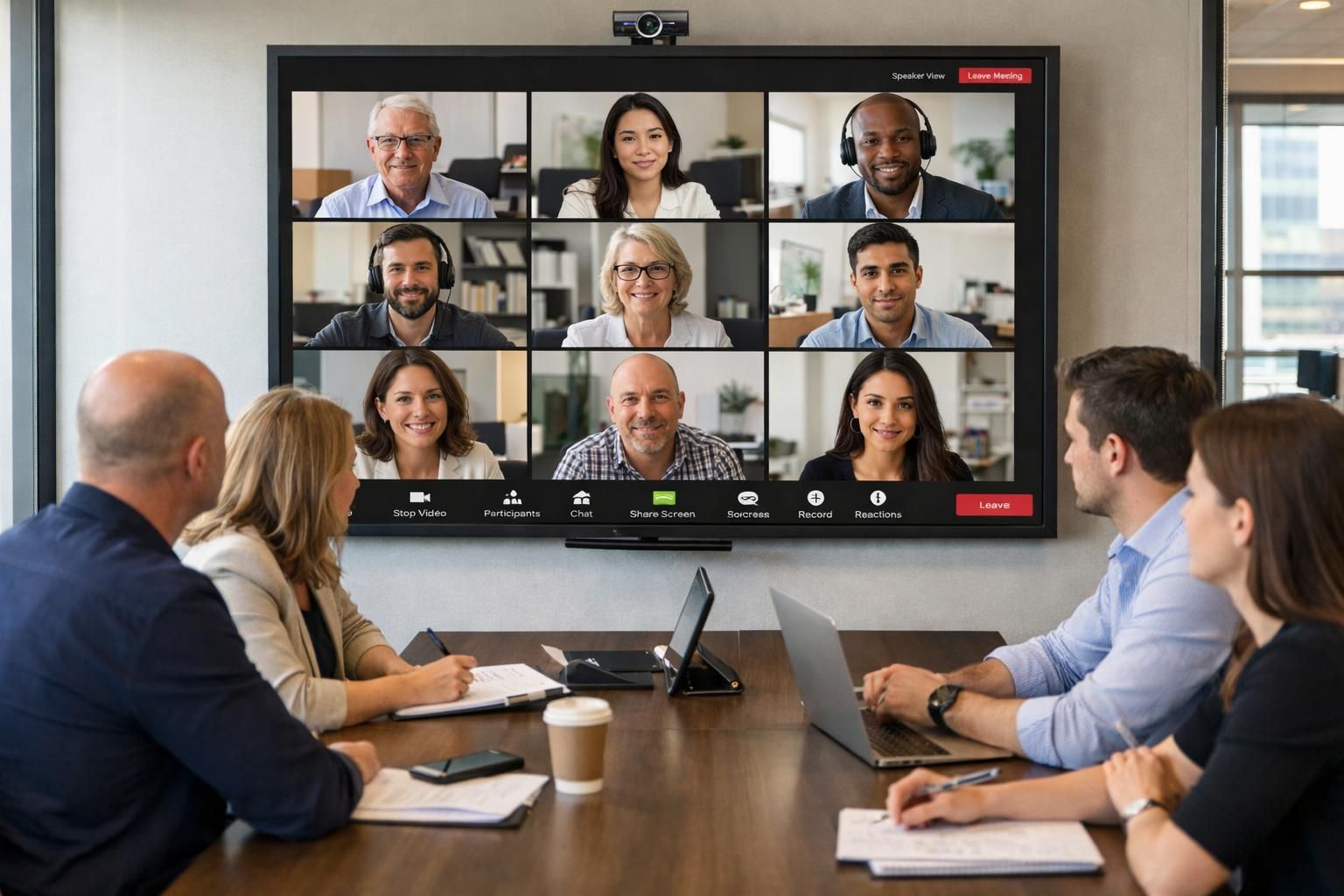 découvrez les nouvelles fonctionnalités avancées de zoom conçues pour améliorer l'expérience des réunions hybrides, facilitant la collaboration entre participants présents et à distance.