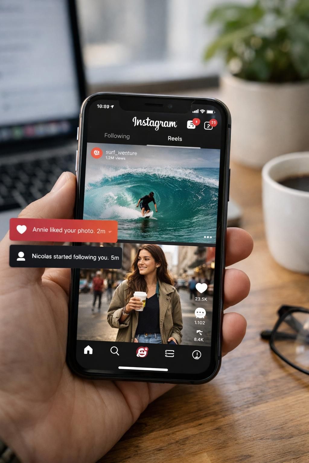 instagram limite la visibilité des comptes qui partagent massivement le contenu d'autres créateurs, favorisant ainsi l'authenticité et la diversité des publications.