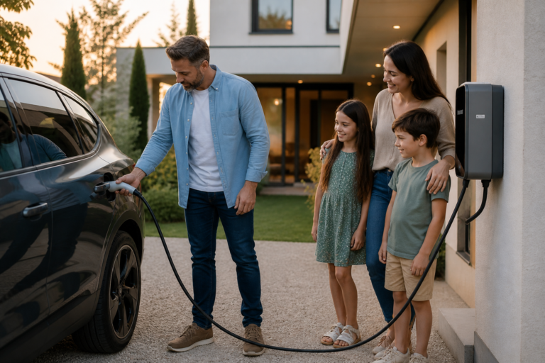 Installer une borne de recharge à domicile